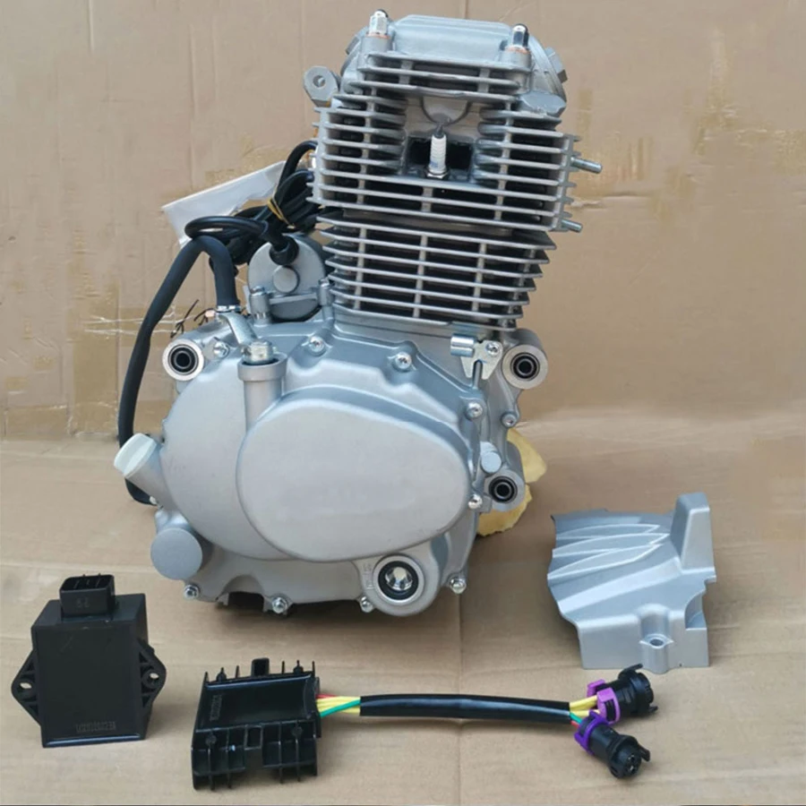 Zongshen 4 Stroke Air Cooled Off-road Motorcycle Engine Assembly 6 Speed CB250-F 172FMM 250cc Engine Pit Dirt bike Kayo T4 Z1