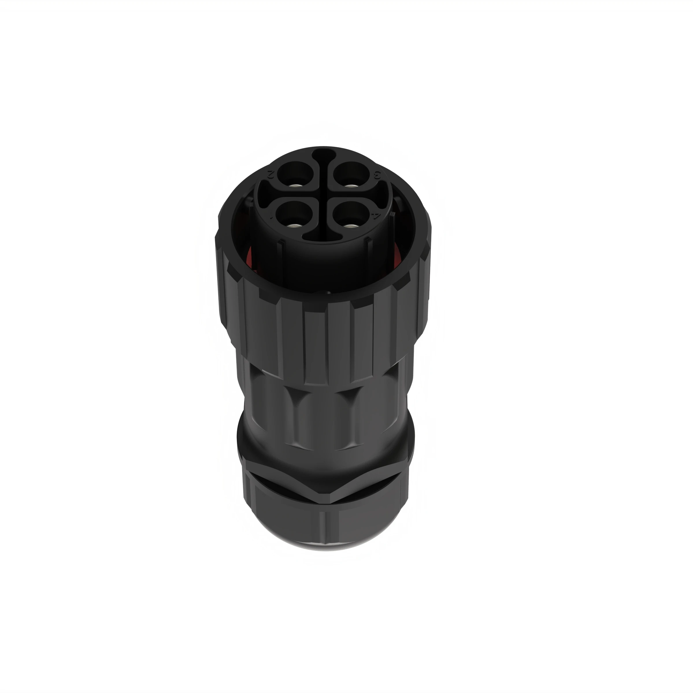 M40 waterproof 4 pin 120A bayonet connector with pole socket manufacturers