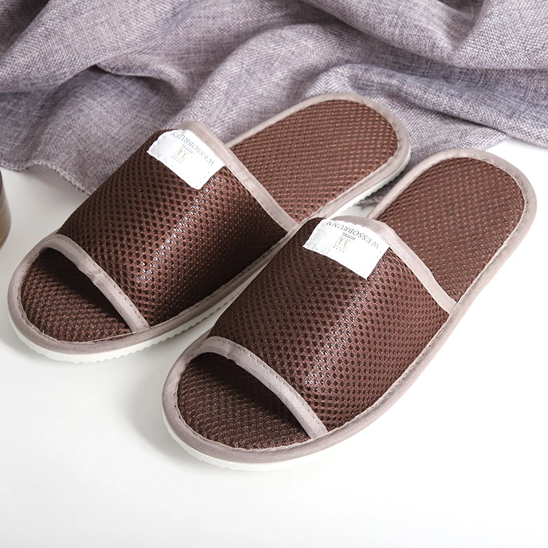 Hotel Slippers Non-slip Universal Hotel Disposable Open Toe Slippers For Hotel