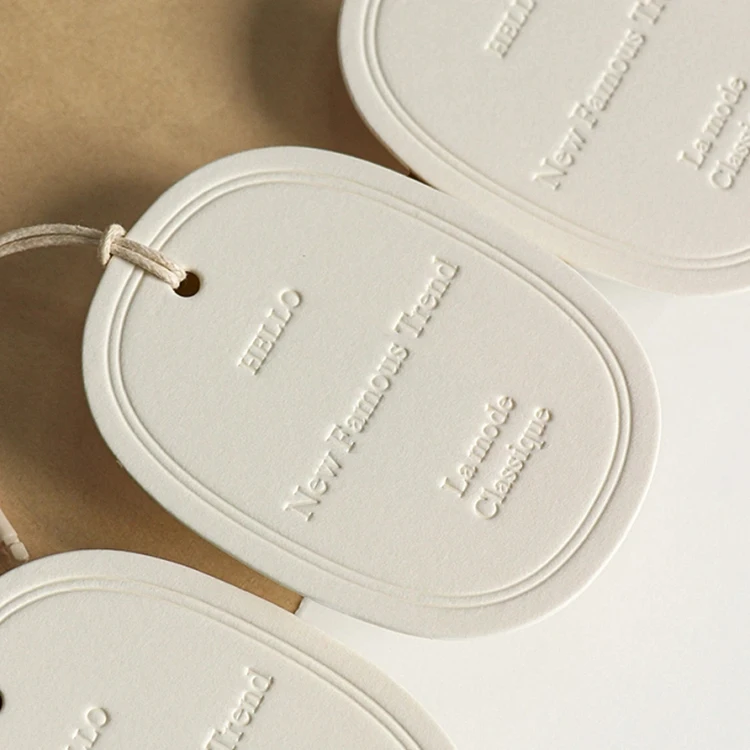 YOUJIA Custom High Quality luxury clothing hang tags clothing labels custom printed mini hangtag eco friendly for garment