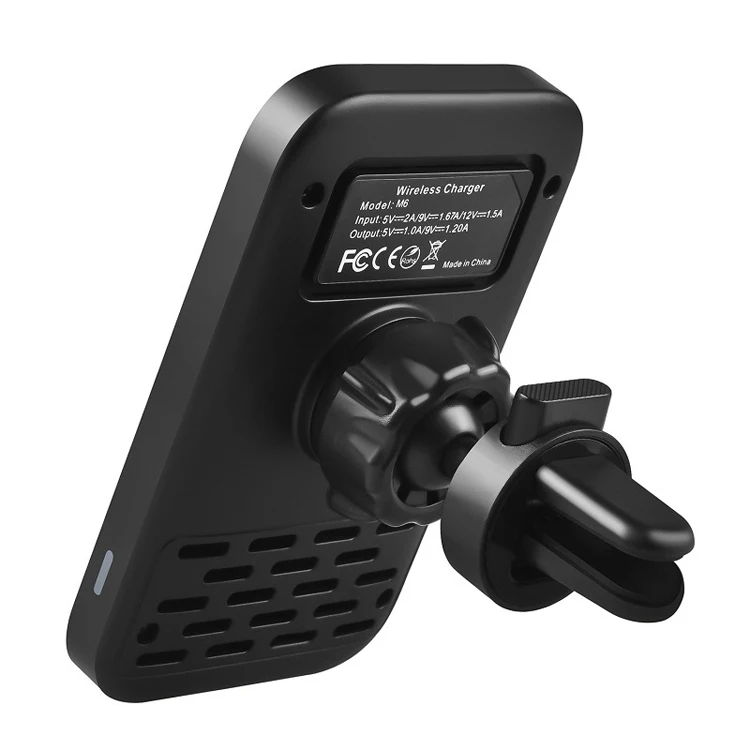 
15w magnetic Wireless fast Charger Car Air Vent Mount phone holder new arrivals 2021 new products 
