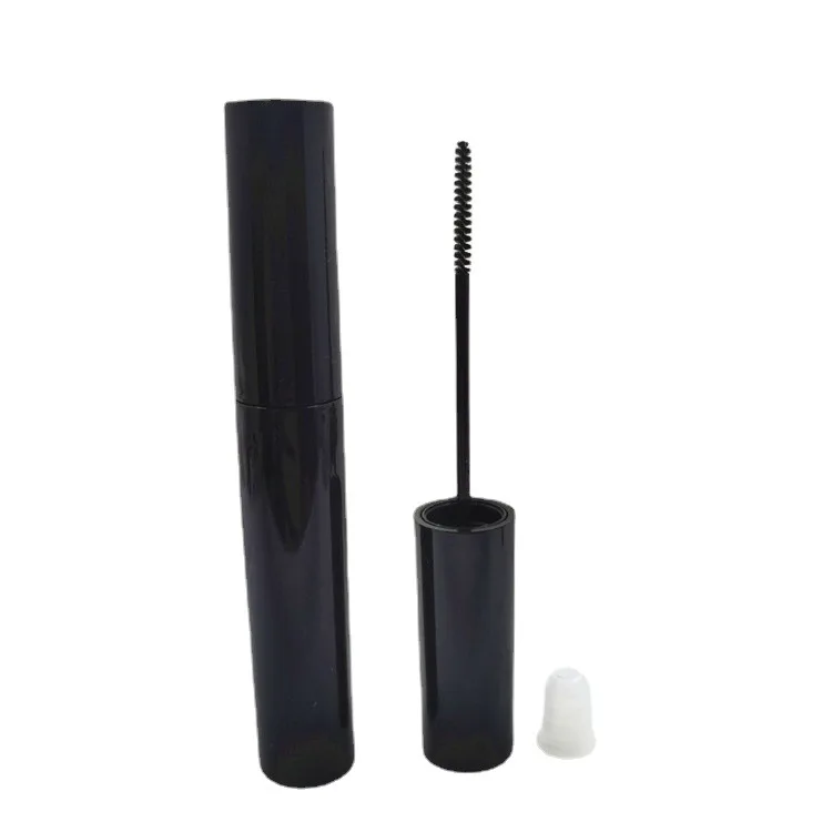 3ml Empty Mascara Bottle 10ml Shiny Black Mascara Tube with Ultra-fine Eyelash Brush