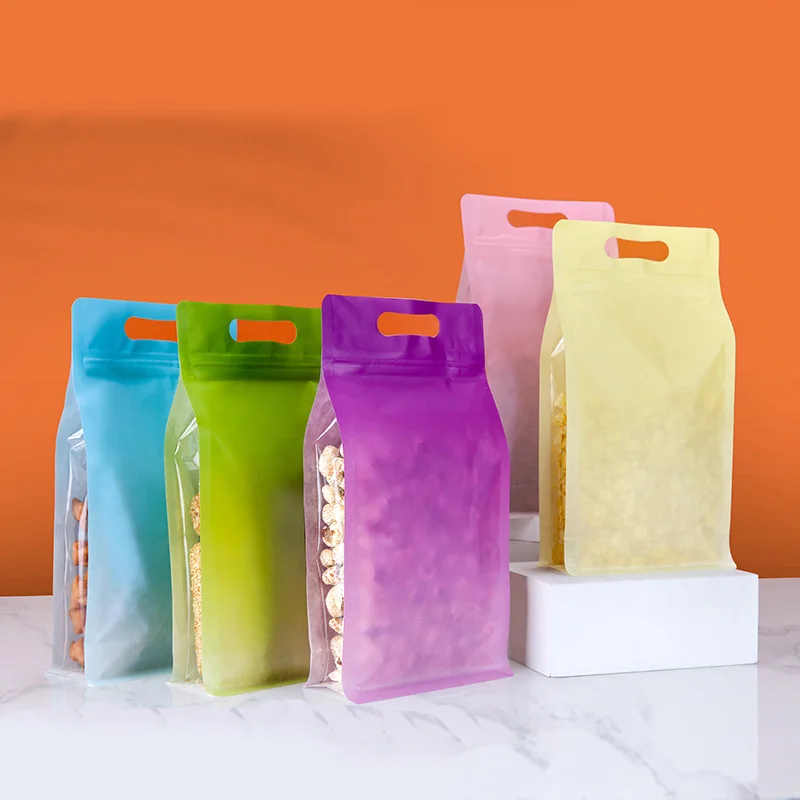 Алюминиевые пакеты для пищевых продуктов боковая подкладка кофейный пакет упаковка плоский мешок с молнией