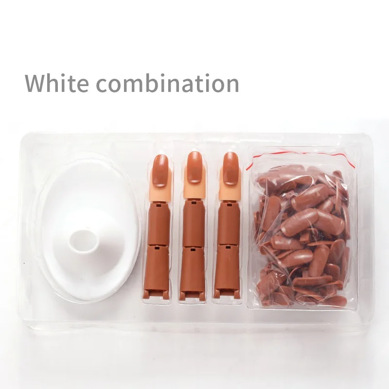 Wholesale 1Pc Nail Practice Finger 2021 Nail Training Hand Tools for Manicure Fashion Nails Supplies for Professionals