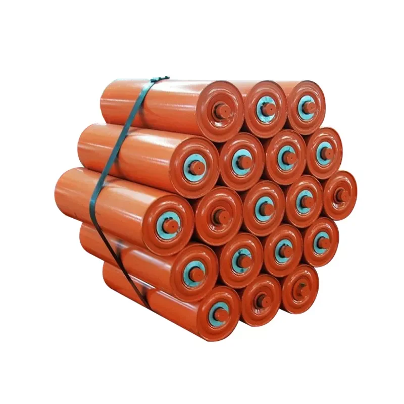 Steel Carrying Roller Belt Conveyor Idler Rollers Mining Belt Conveyor Roller