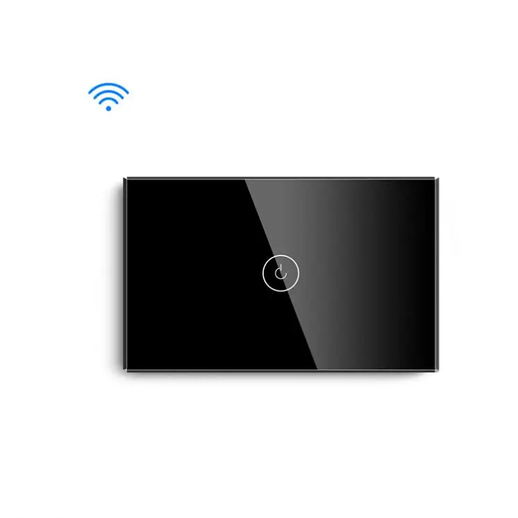 Беспроводной умный выключатель света MVAVA 1 клавиша Wi-Fi настенный 118 мм Alexa