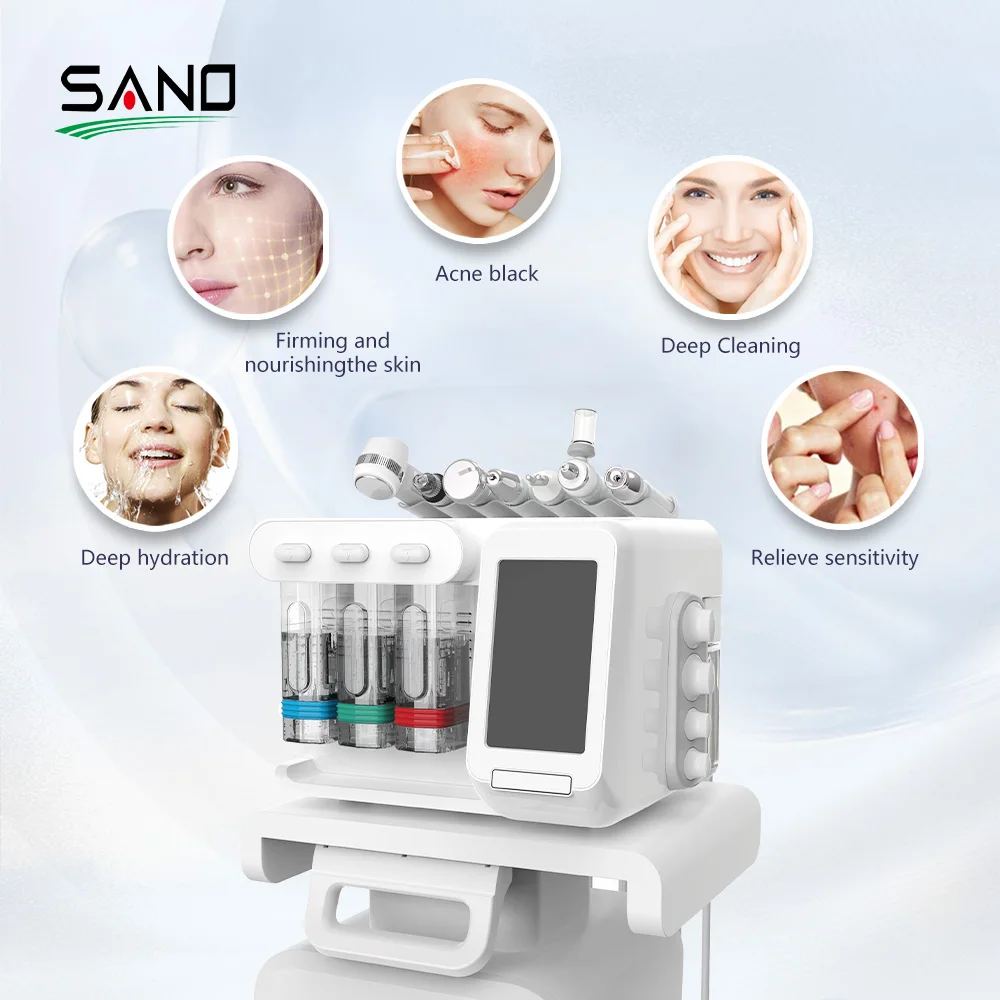 Oxygen Jet Peel Skin Peeling Oxygen Facial Jet Peel Water Oxygen Hydrafacials Deep Cleansing Machine