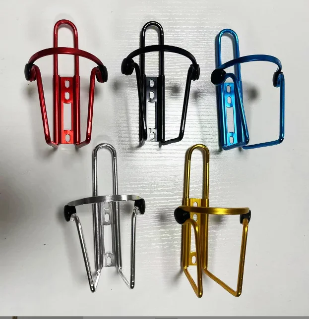 Colorful bike bottle rack holder bicycle water bottle  aluminium alloy bike bottle cage holder bicycle accessories 3