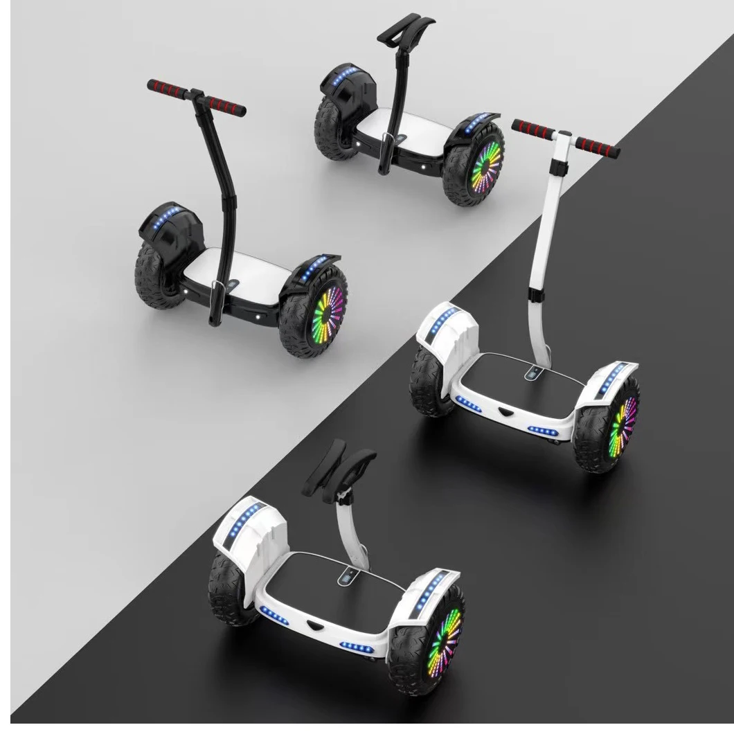 China Professional Manufacture OEM 10 Inch Smart Hoverboard Battery Adult Hummerhover Hoverboard with Lights with Handlebar