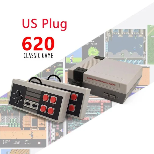  Встроенный нам 620 для nintendo игры в ретро-стиле портативные игровые консоли 8 бит ТВ