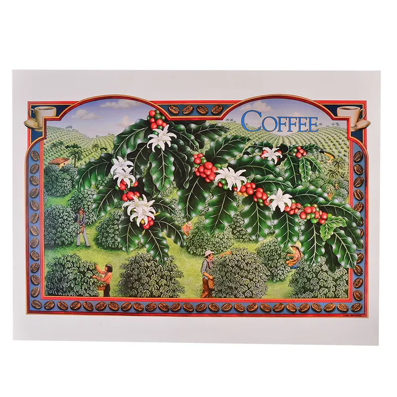 Custom  Hot Sell Wall Art Home Decor Photo Picture Coffee shop Floating Framed Canvas Painting