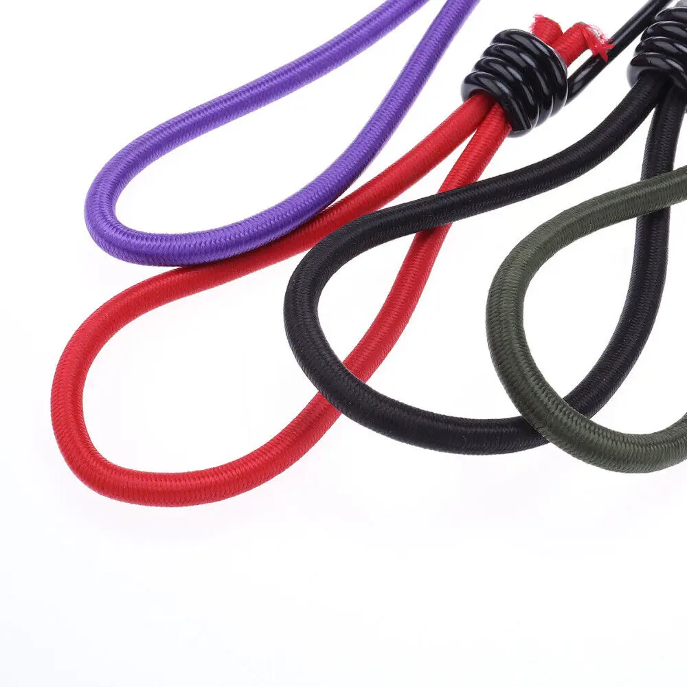 Ropenet  Factory Supply 16CM High Strength Bungee Cord Cables Elastic Rope With Metal Hook For Tent Elastic Rope Bungee Cord
