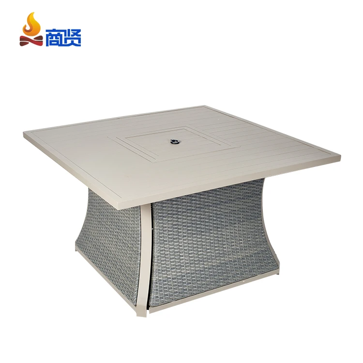 42 inch rattan plaiting article pit gas fire patio heater gas outdoor solo stove fire pit gas