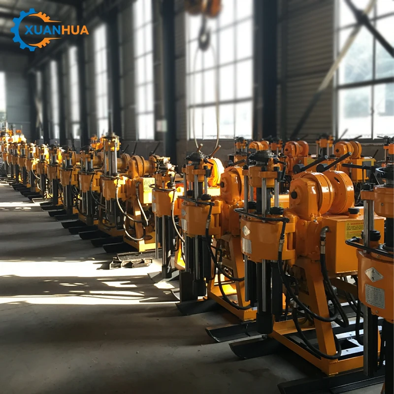 Professional 200m Depth Core Drilling Machine Mining Rotary Diesel Drill Well Water Borehole Drilling Machine