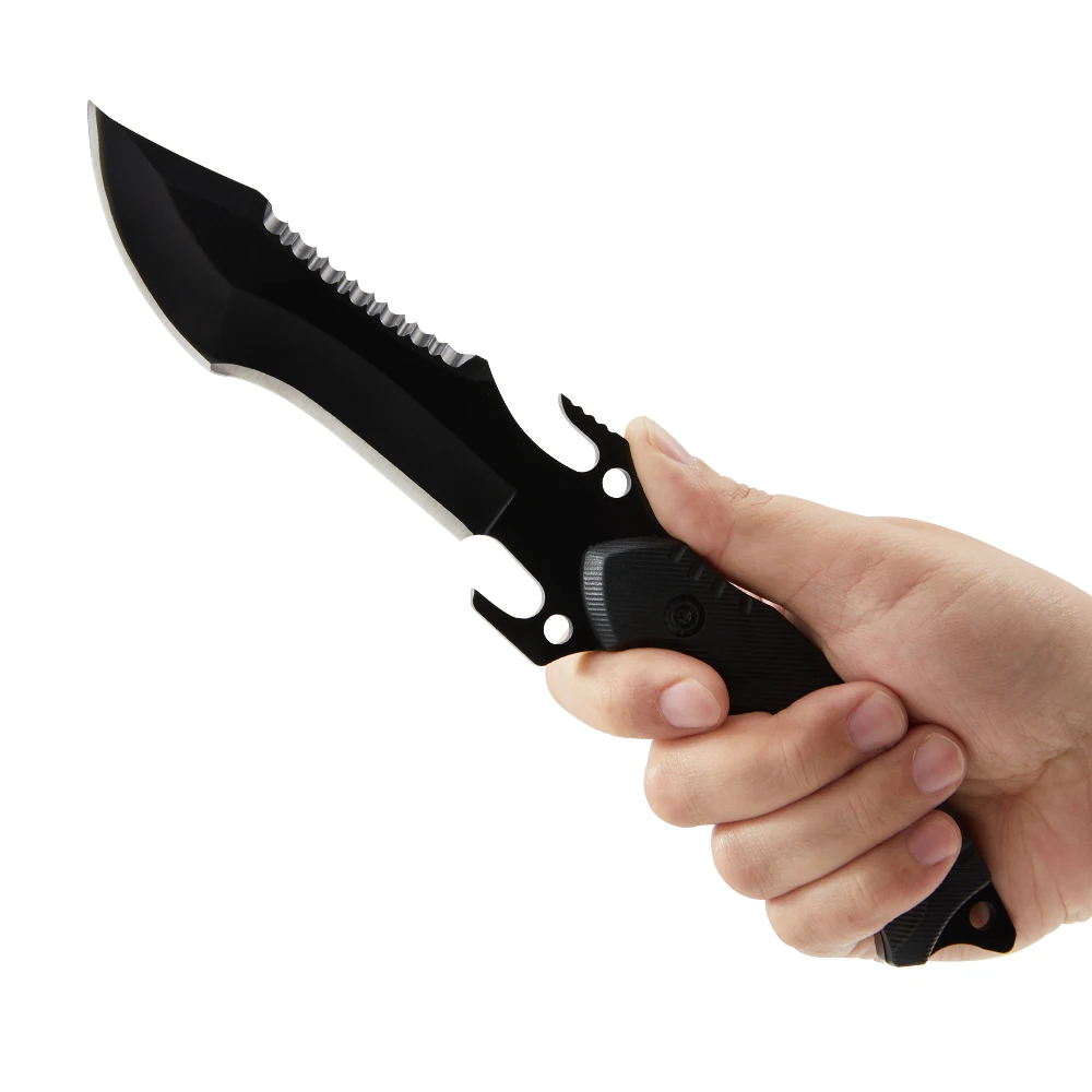 Dispatch Survival Knife Fixed Stainless Steel Blade  Hunting Knife knifes For Camping Outdoor