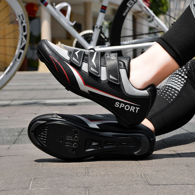 2021 rubber nylon sole casual soft hard-wearing Sport microfiber mesh breathable upper bicycle shoes for unisex all age cycling