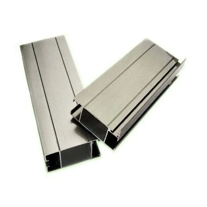 cleanrooms sided sliding aluminium coil door track profiles roll stylish punch hole  120 degree aluminum extrusion angle
