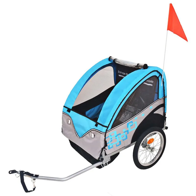 BT004 China Newest Baby Carrier Bike Trailer Outdoor Transport Child Bike Trailer