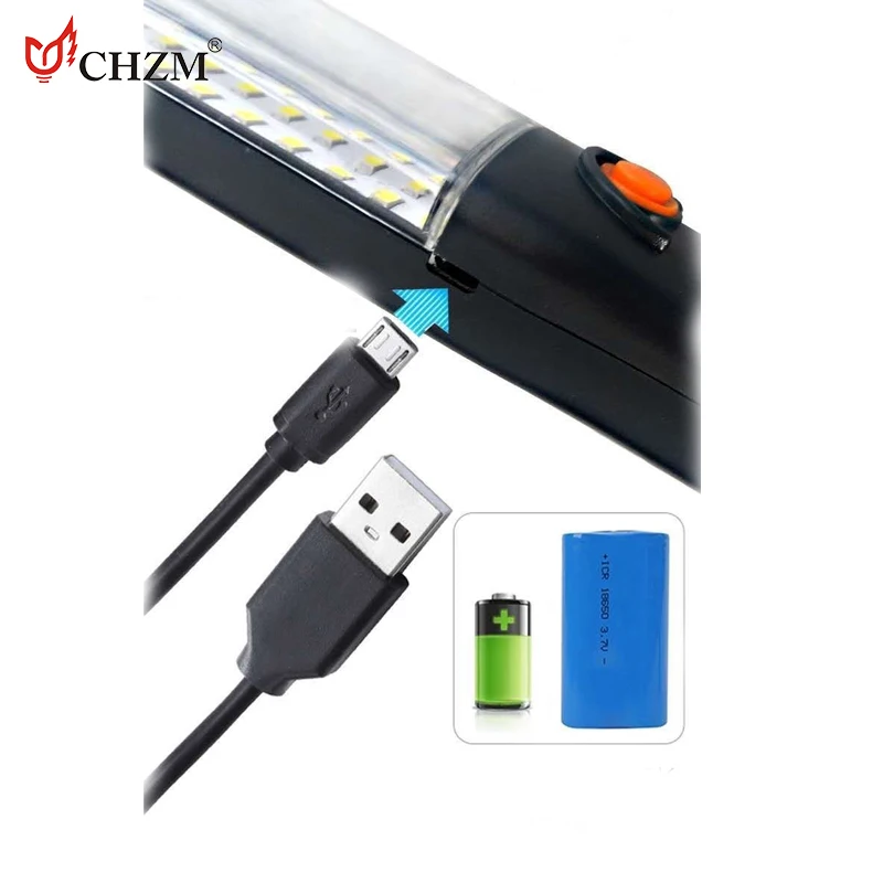 Outdoor Lighting Car Portable Light With Usb Charging Wireless Charging Led Lamp