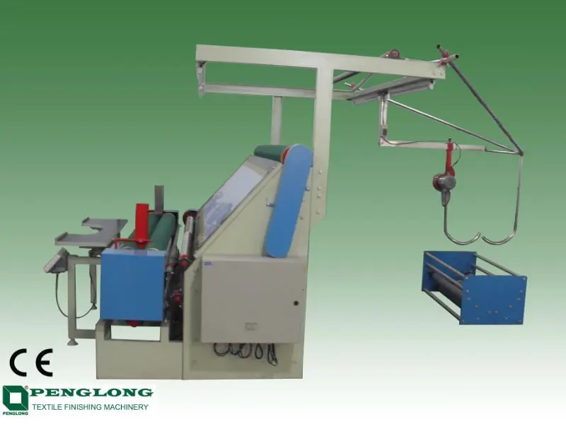Multifunction Fabric Inspecting and Winding with Cutting Machine