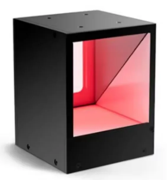 LED coaxial light machine vision inspection system CRT coaxial light 40*40mm machine vision