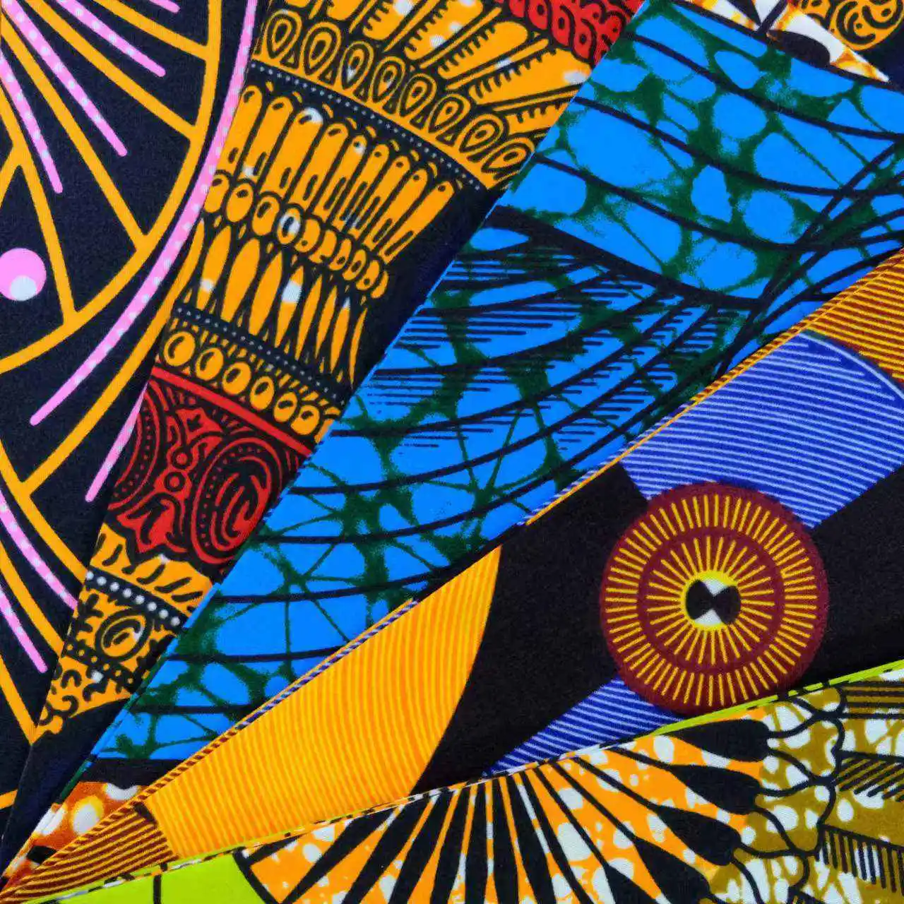 Hot Sale Design Wax Printing 100% Cotton African Print Fabric Ankara Wax Fabric For Dress