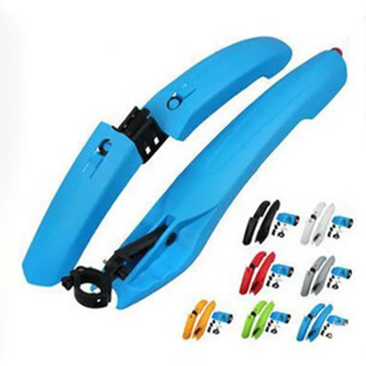Bike Front Rear Mudguard Set Colorful Mountain Cycle MTB Bicycle Mudguard with Led