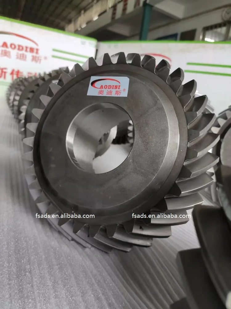1109.2023 aodisi custom grinding teeth spiral bevel gear factory 7m
