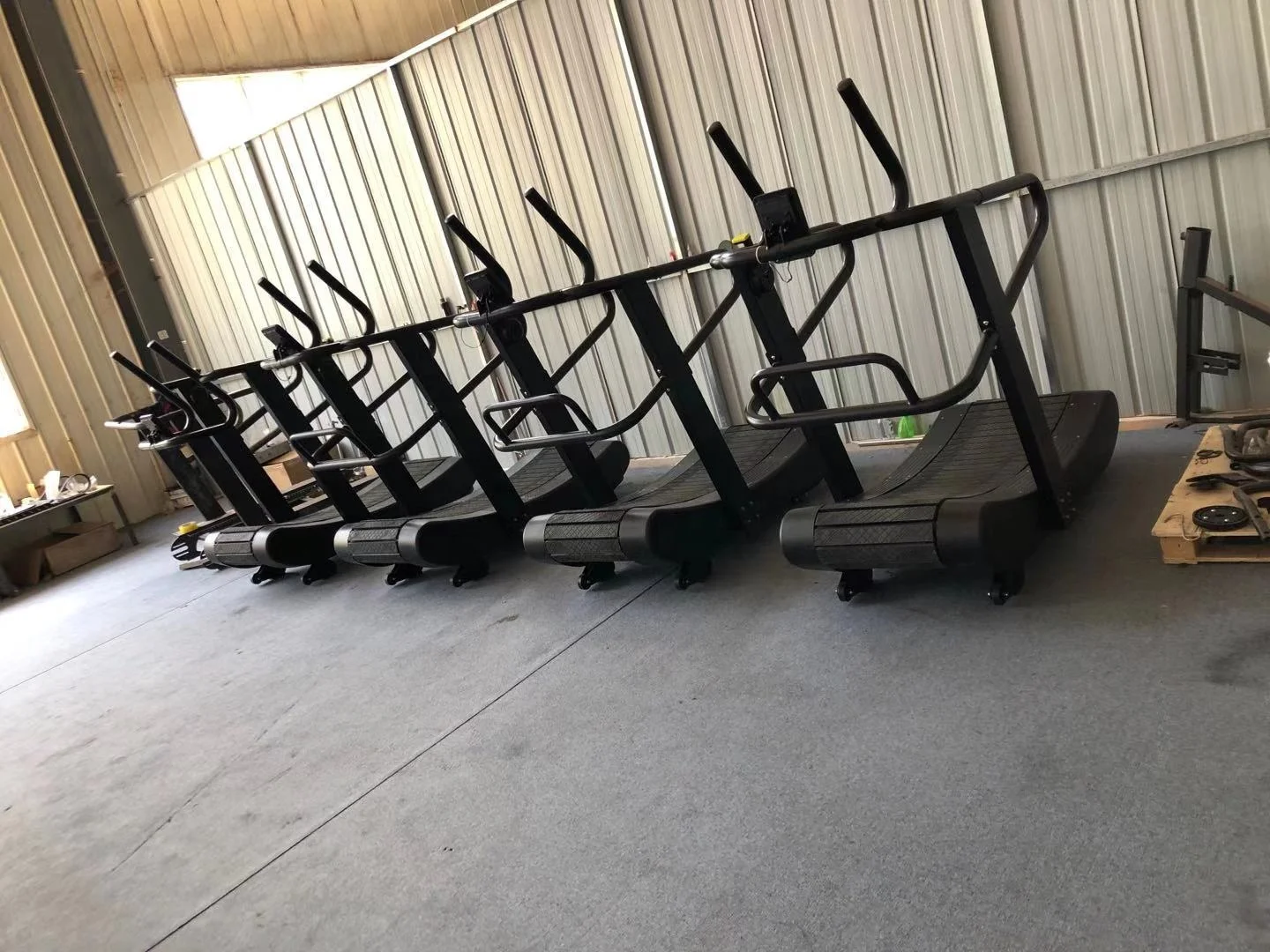 fitness equipment curved treadmill treadmill machine self-powered commercial treadmill