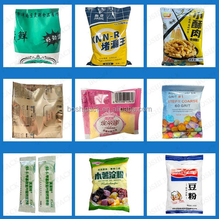 Wholesale Automatic Vertical Vietnam Black Pepper Yam Vegetable Wheat Powder Flour Packaging Machine