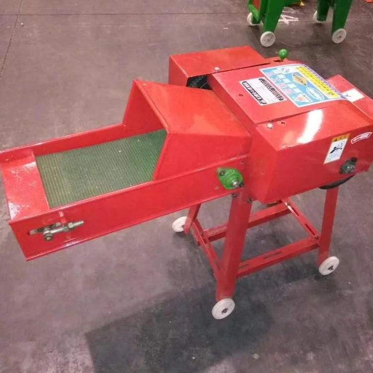Multifunctional Hay Grass Straw Chaff Cutter Diesel Powdered High Speed Animal Feed Chaff Cutter Rice Straw Chaff Cutter For Fa
