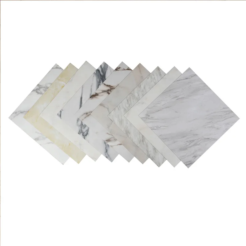 Interior decoration 60*60cm Self-adhesive Floor Easy installation PVC Glue Down Tiles luxury vinyl plank flooring waterproof