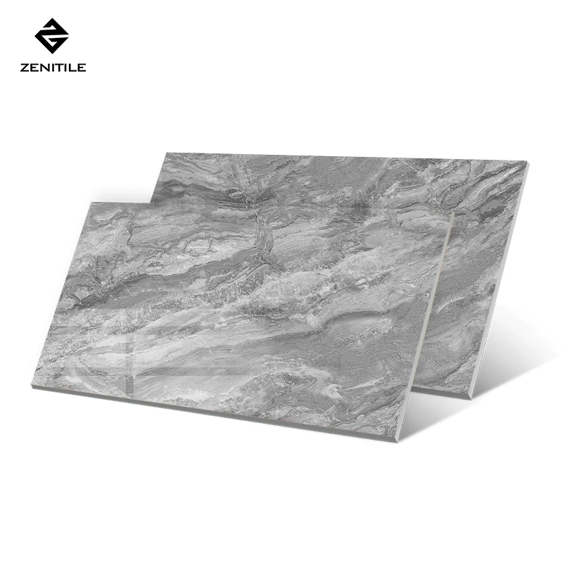 Popular And Widely Used Glossy Wear Resistant Non Slip Floor Tiles For Bathroom Inkjet Polished Square Tiles
