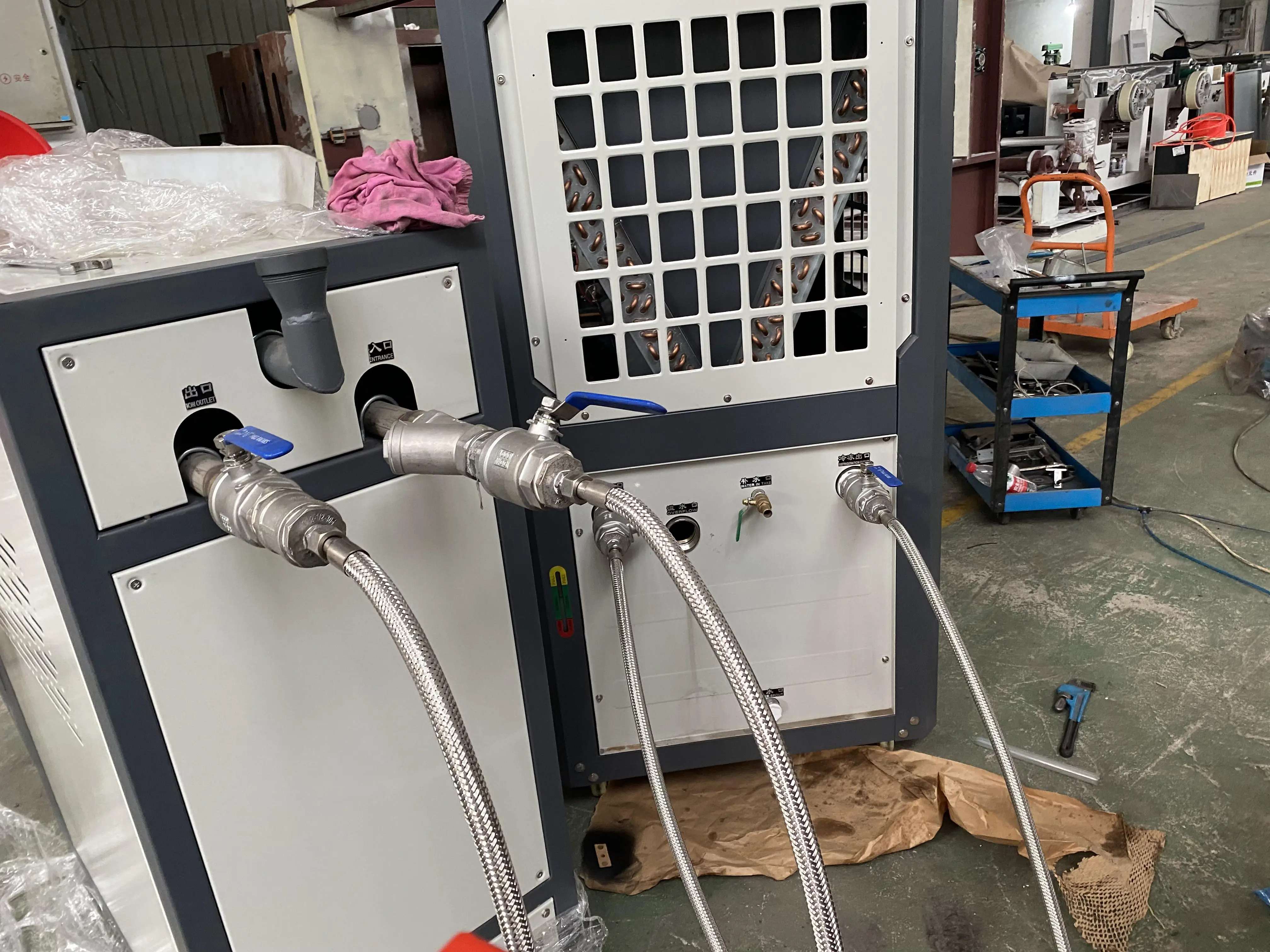 Factory Direct Supply Aluminum Plate Heat Shield Embossing Machine Knurling Machine Cross Cutting Machine