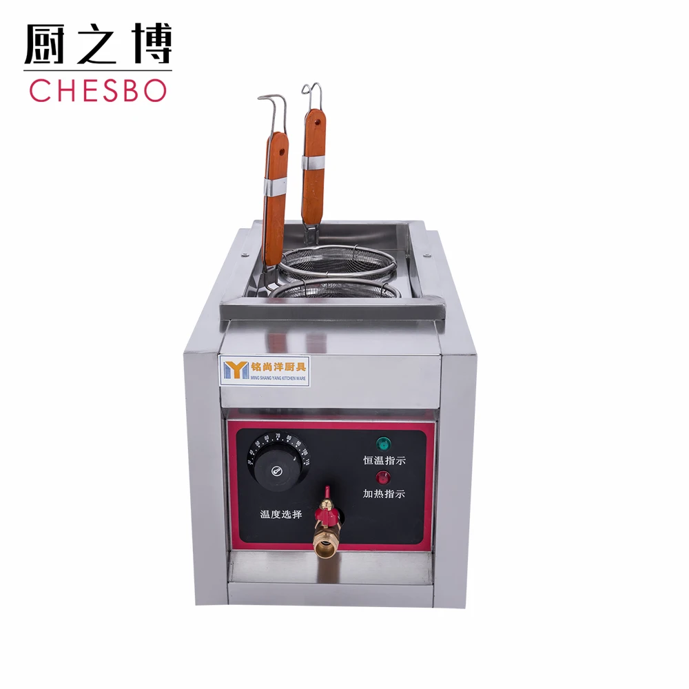Wholesale Restaurant Kitchen Stainless Steel Gas Pasta Cooker Noodle Cooking Equipment