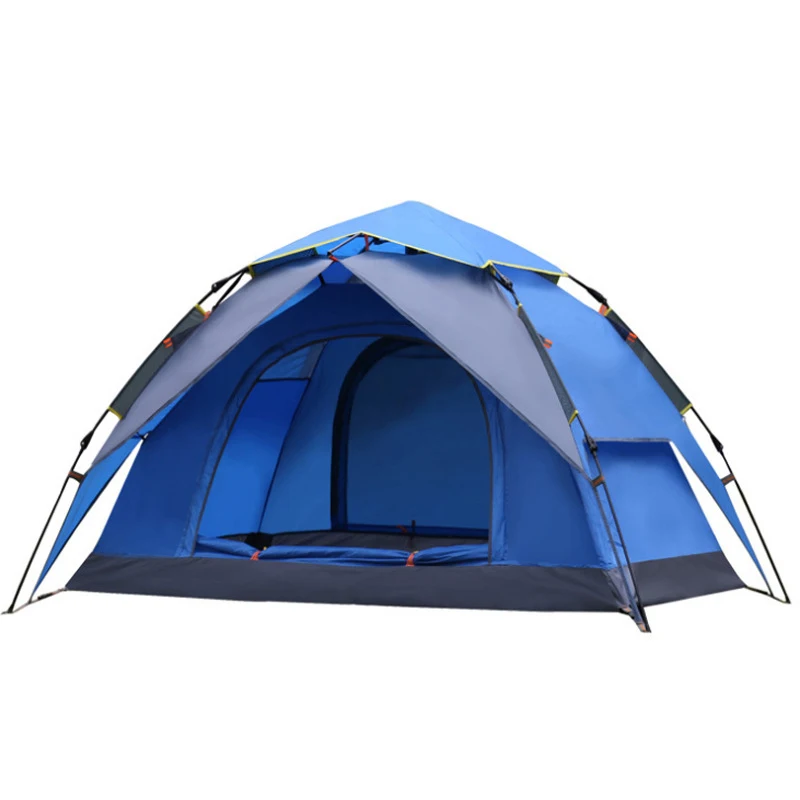 
Wholesale Outdoor Teepee Camping lightweight Tent 3-4 Persons Waterproof Mountain Double Tent Teepee 