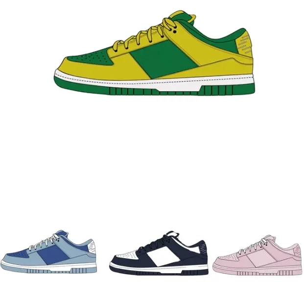 2024High Quality Factory Shoes Top Quality Fashion Casual Walking Shoes Retros Sb Skateboarding Shoes For Men Women