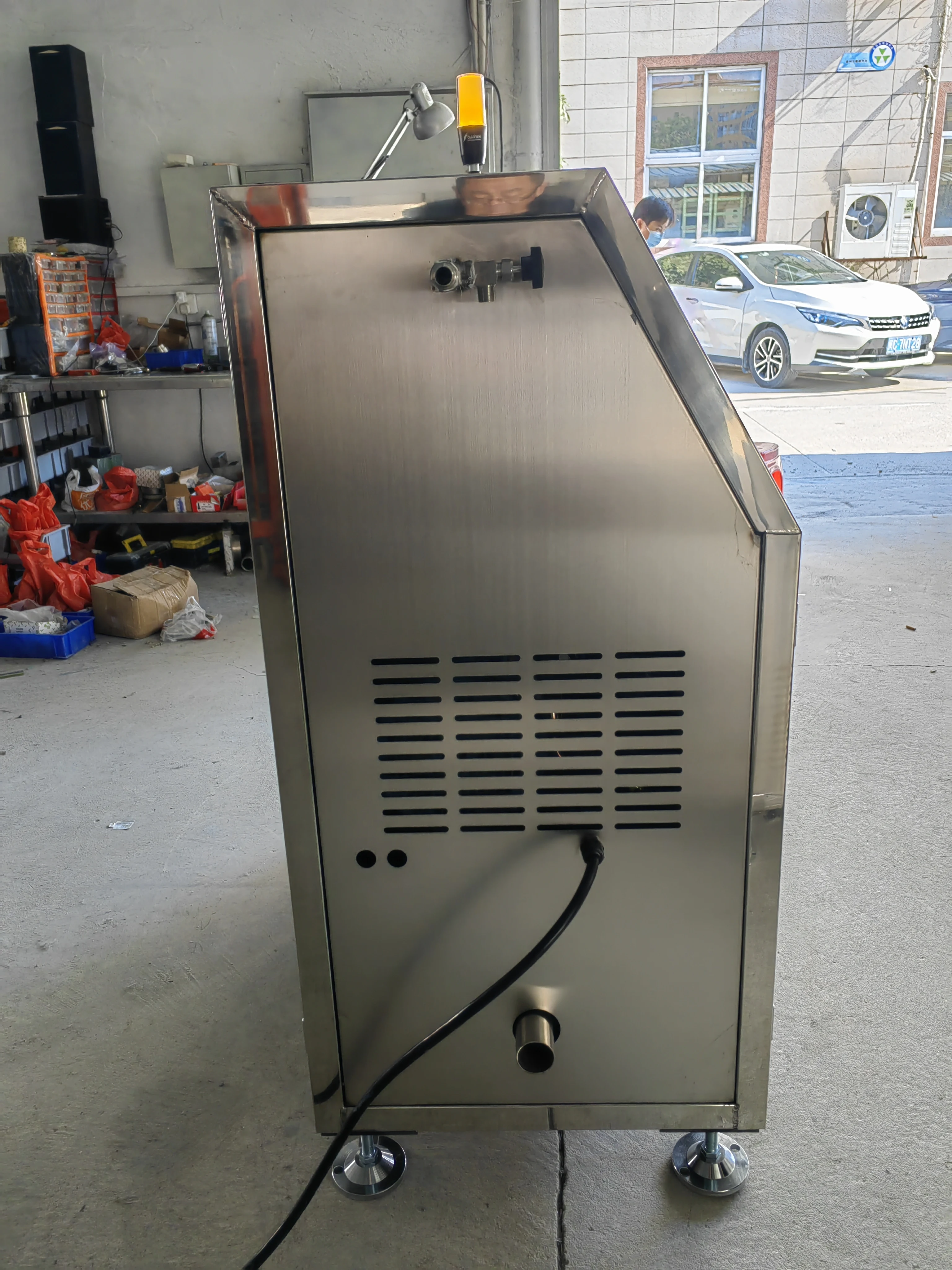 100 KG/H dry ice making machine / dry ice pellet making machine /co2 liquid making machine