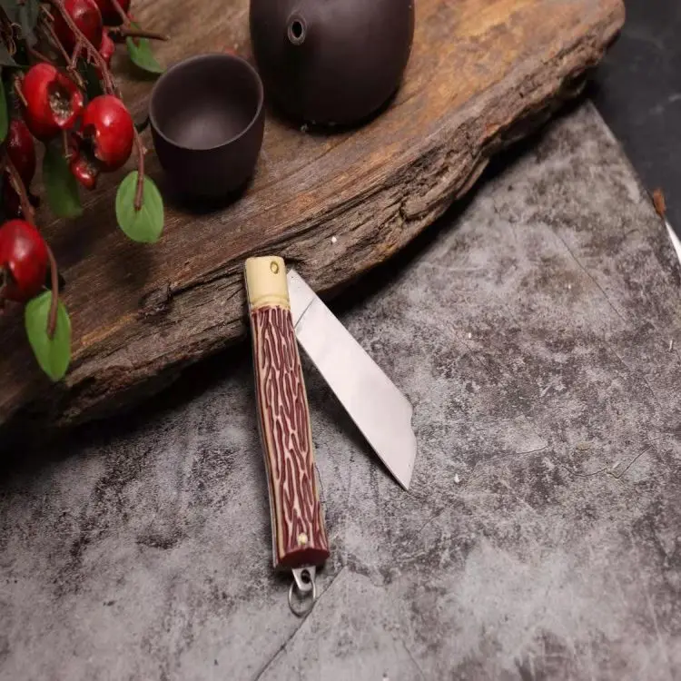 Garden Folding Grafting Knife Cutting Pruning Tools For Fruit Professional Cutter Stainless Steel