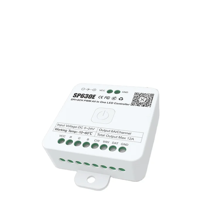 High Performance Low power 2.4G BLE Digital PWM  LED Light Strip Audio LED Controller