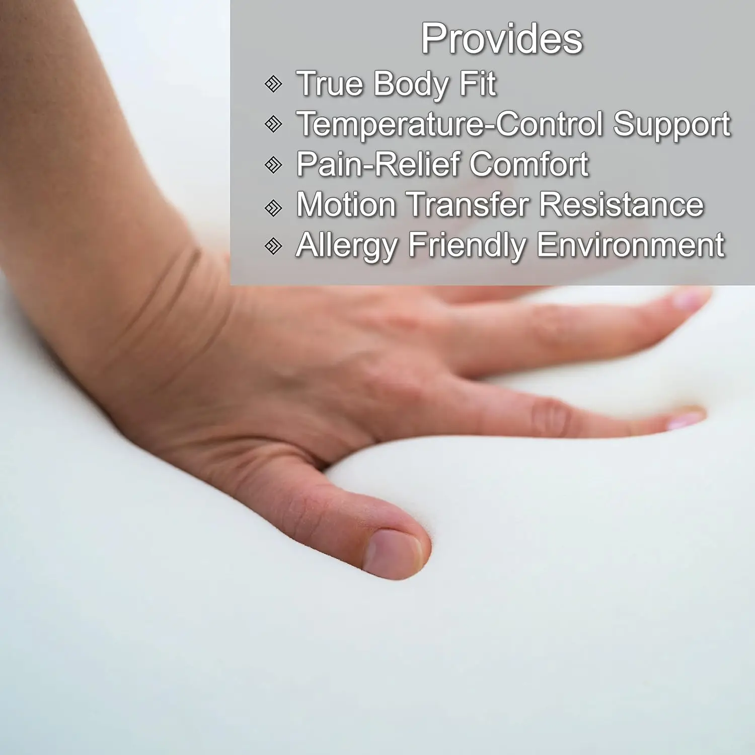 Portable Roll Up Sleeping Pad Memory Foam Camping Floor Mattress with Travel Carry Bag