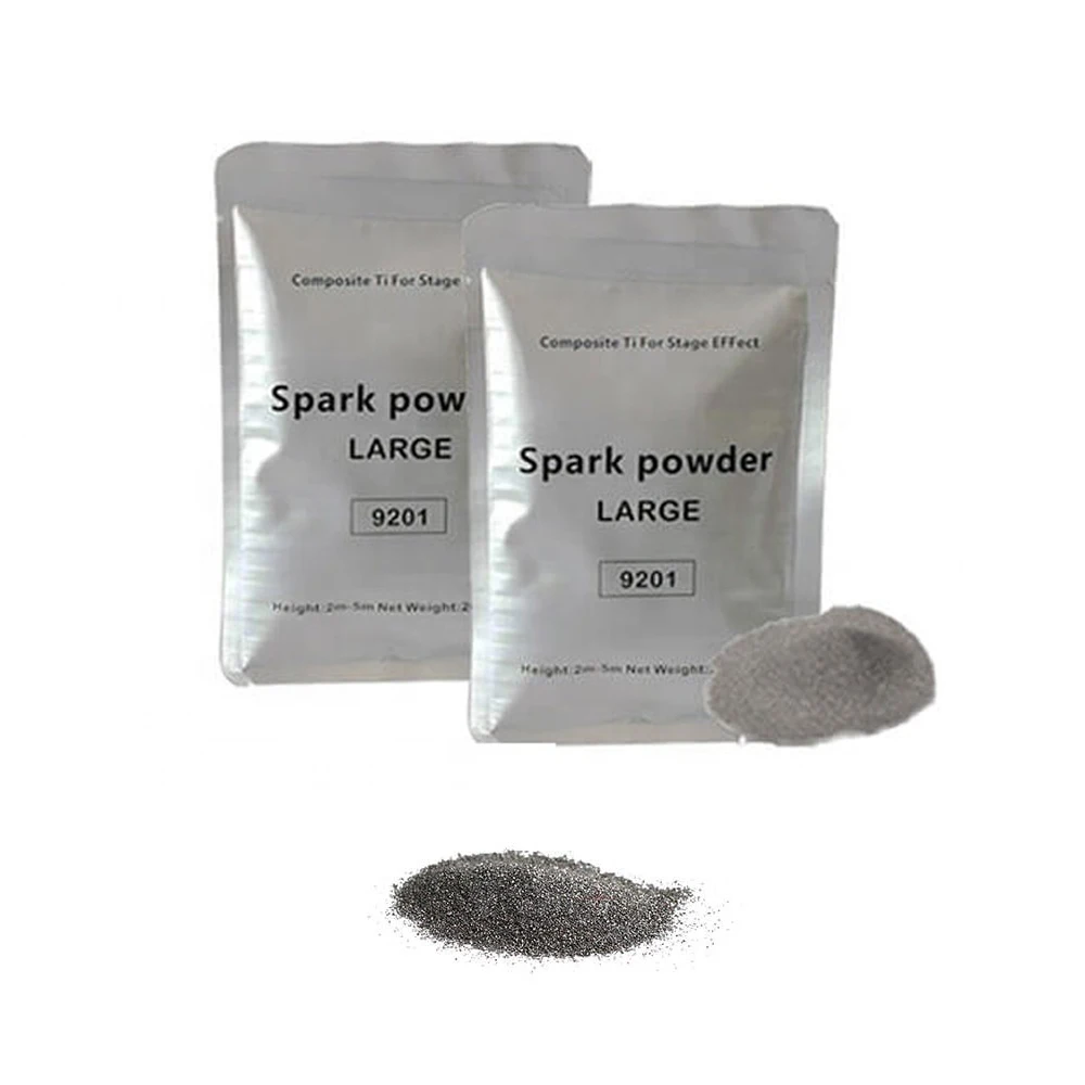 aluminum alloy cold spark titanium bag pack safe powder for cold spark firework machine 200g
