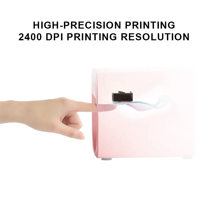 Portable nail printer