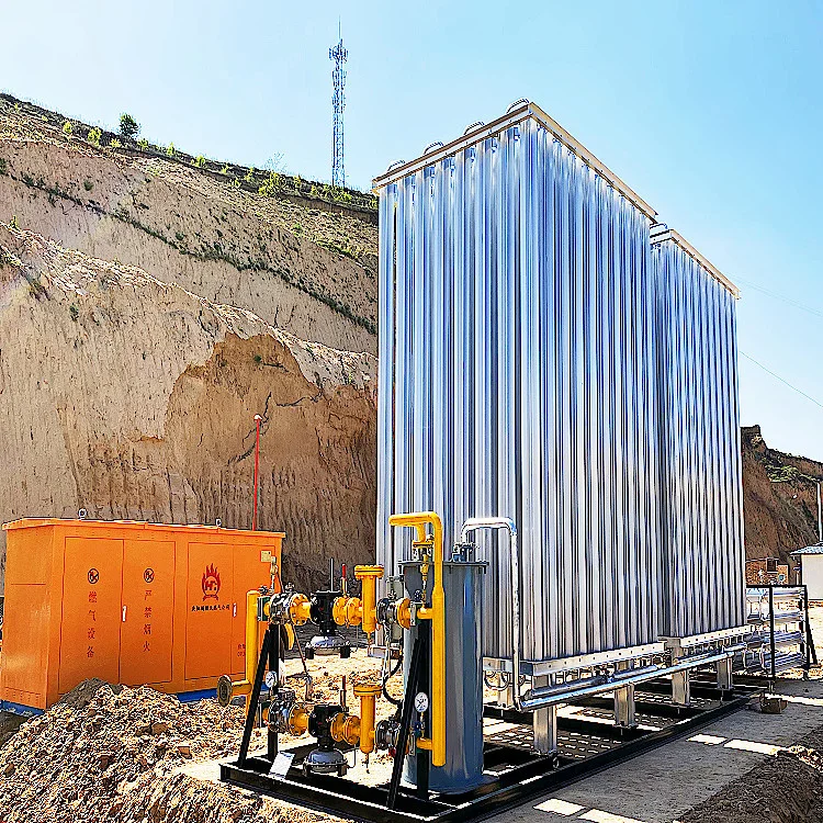 Regulating Metering for LNG Gasification Station