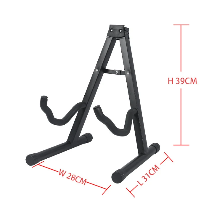 Acoustic and Electric Guitars portable Stand Guitar Folding A-Frame guitar stand price