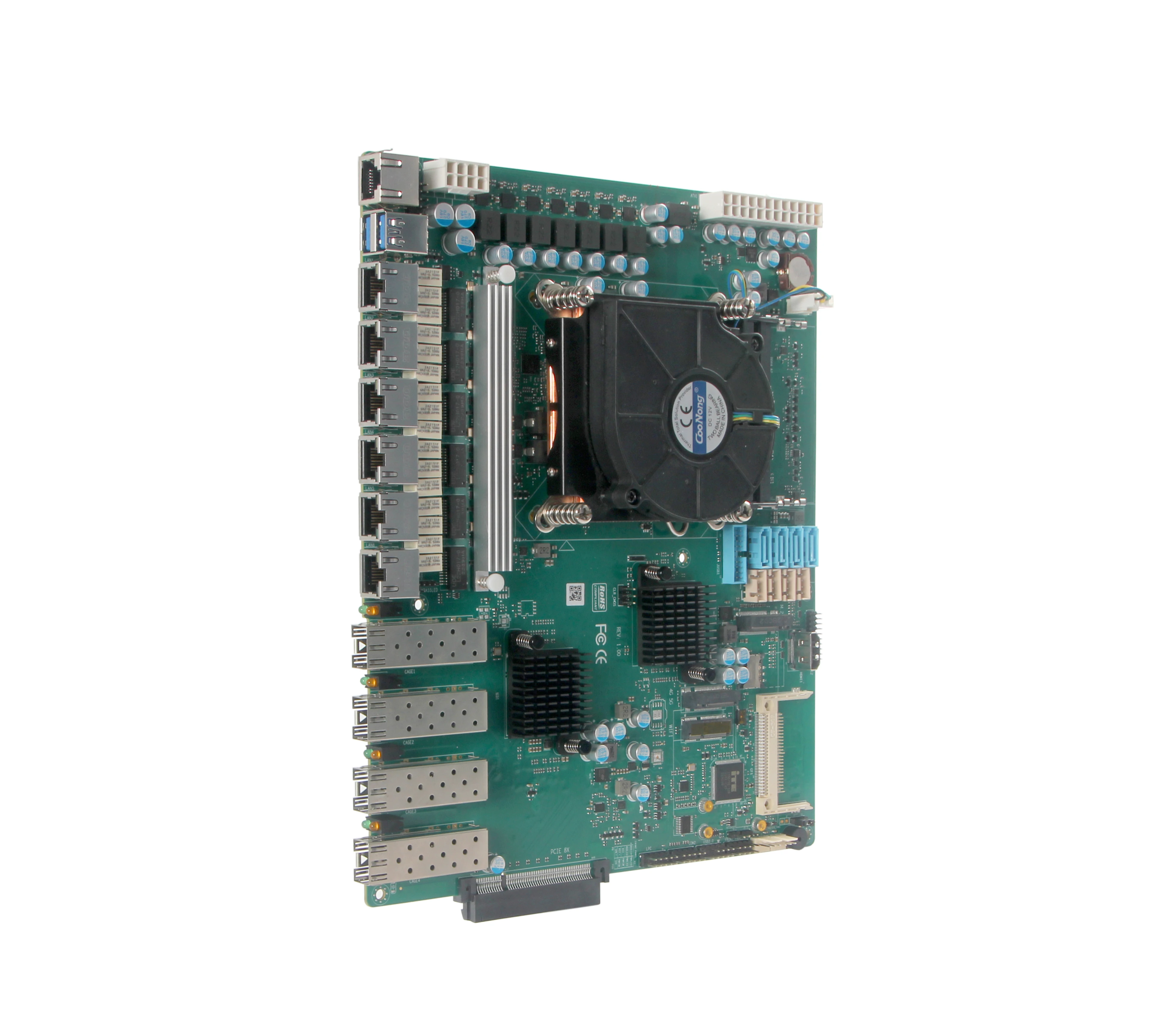 LGA1700 H610/H670 Intel 12th/13th i3 i5 i7 i9 Router Industrial PC Mainboard DDR4 CF 6LAN Pfsense Firewall 1U Server Motherboard