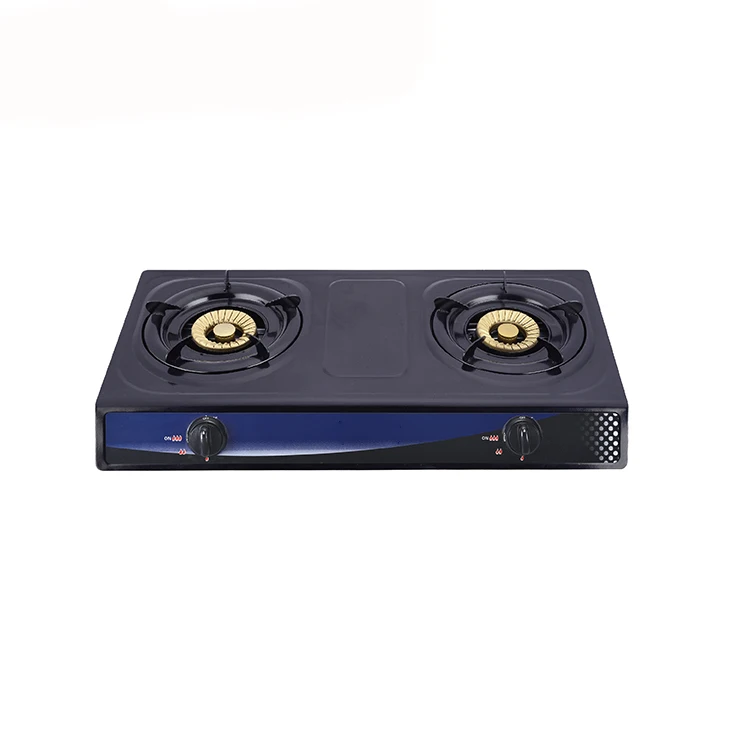 Portable Propane Gas Range 2-Burner Stove Cooktop Auto Ignition Outdoor Grill Camping Stoves Tailgate LPG Portable double stove