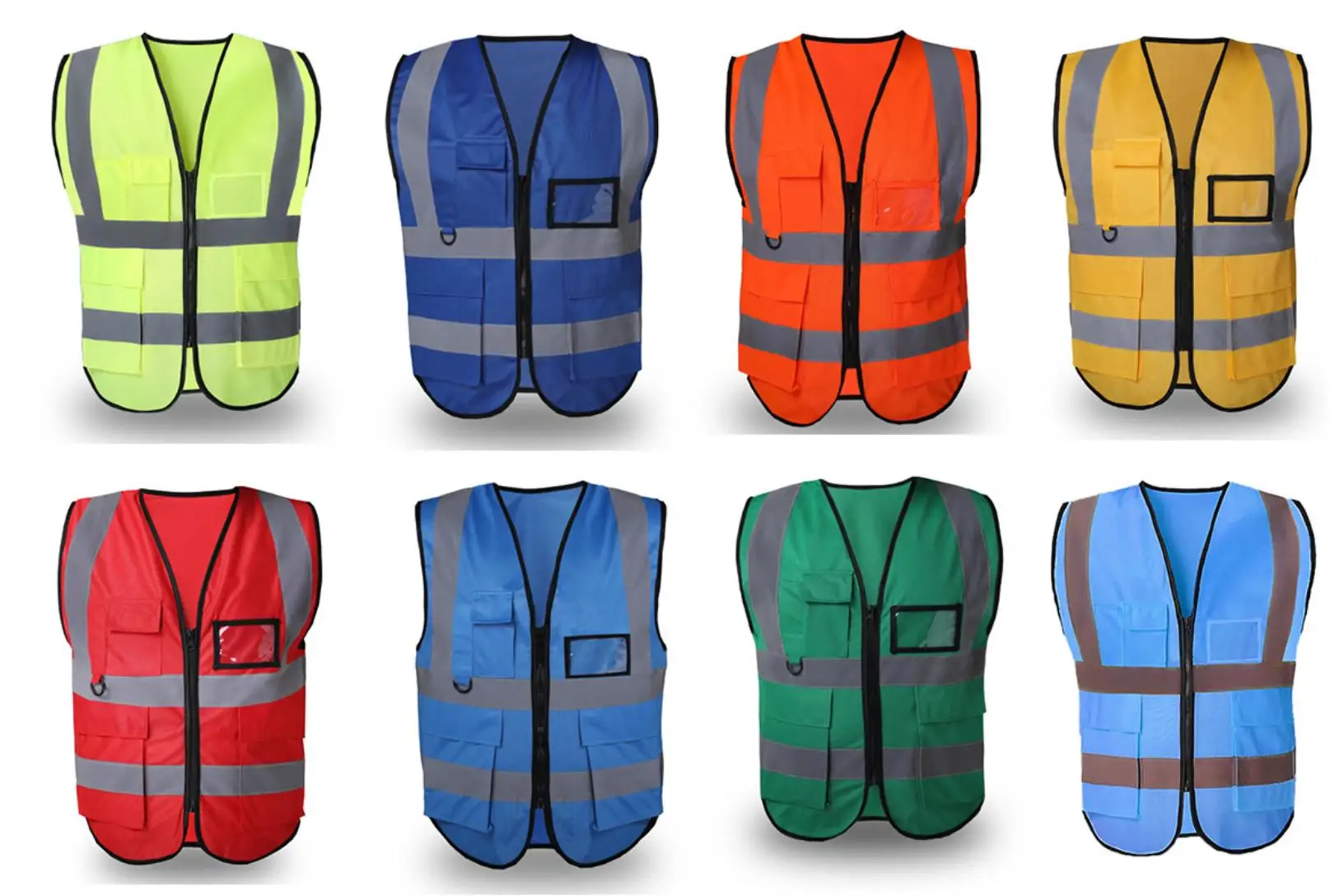 manufacture security adjust diving purple reflective jackets purple safety vest for men and women