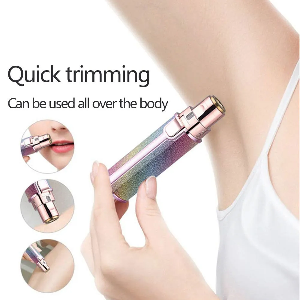 2021 New USB rechargeable Electric Nose Ear Hair Removal Shaver Eyebrow Trimmer