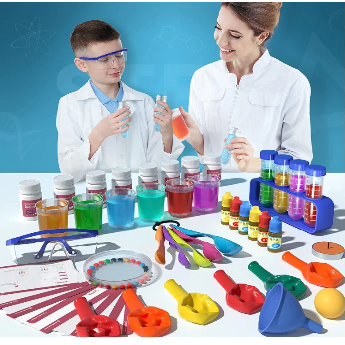 Science Kit with 544 Science Lab Experiments,DIY STEM Educational Learning Scientific Tools